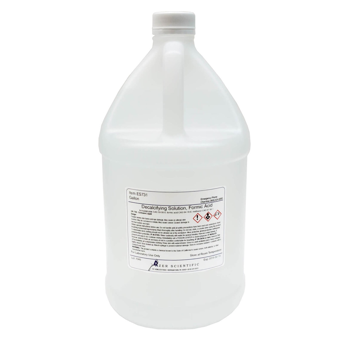 Decalcifier, Formic Acid, gallon